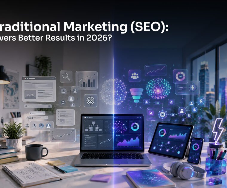 digital marketing vs traditional advertising what works best in ahmedabad